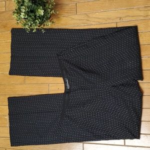 Hilton Hollis Black Silk Trouser Pants Size 4